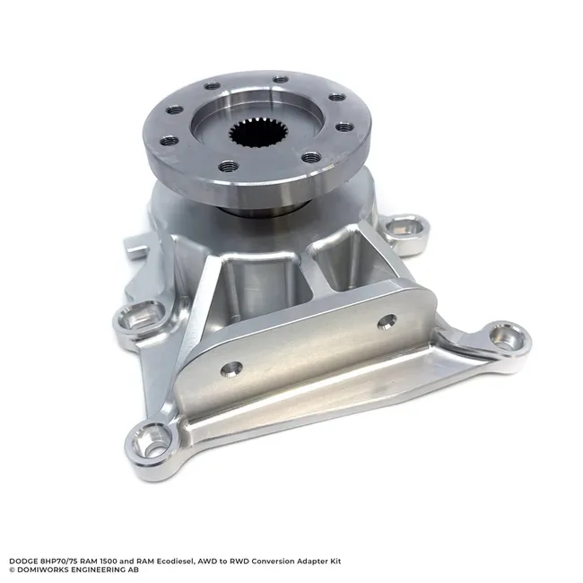 Dodge 8HP70/75 RAM 1500 and RAM Ecodiesel, AWD to RWD Conversion Adapter Kit - 1350